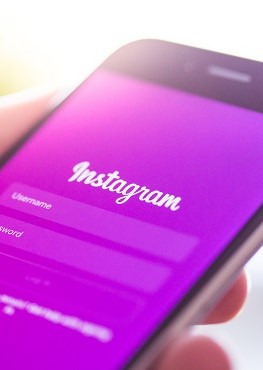 Aplicación de Instagram, medios sociales