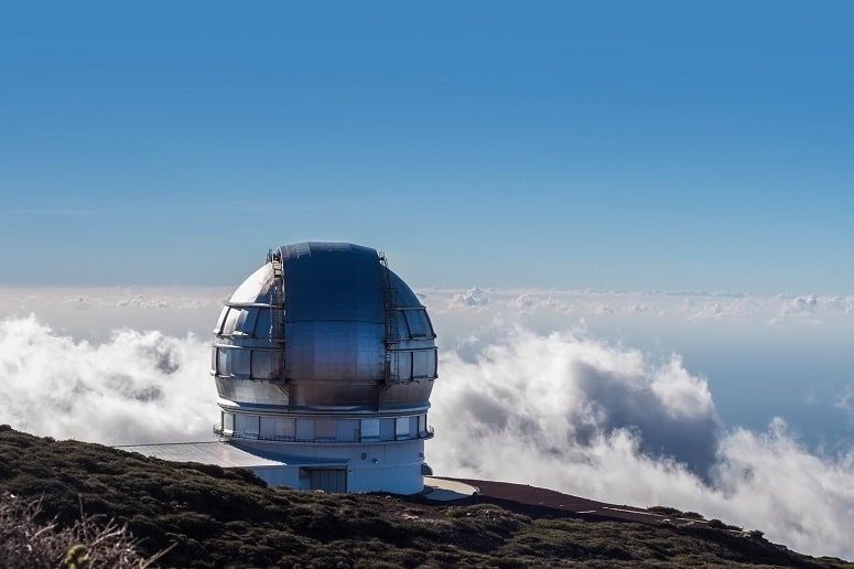 El observatorio astronómico del Roque de los Muchachos - La Palma