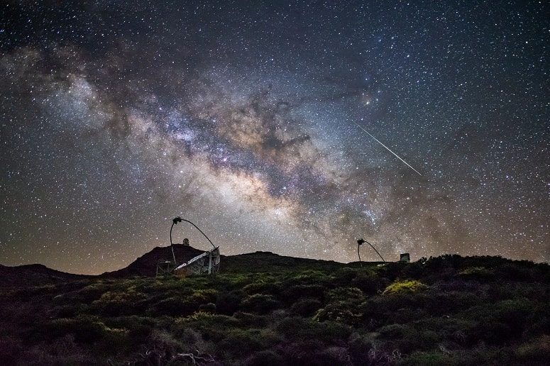 Astronomie, Sterne, Sternenhimmel, La Palma, Roque de los Muchachos