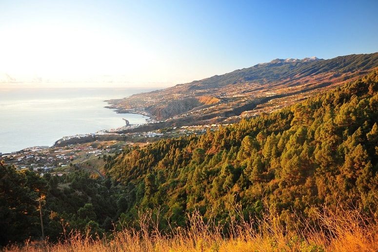 Blick auf Santa Cruz de La Palma