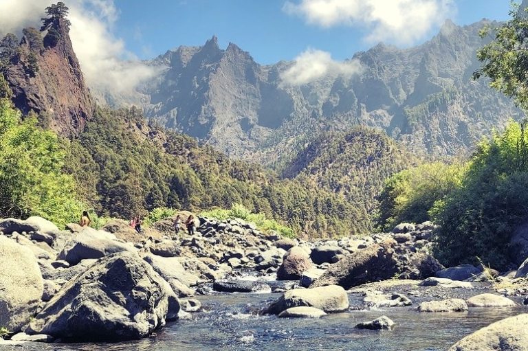 Taburiente Fluss auf La Palma