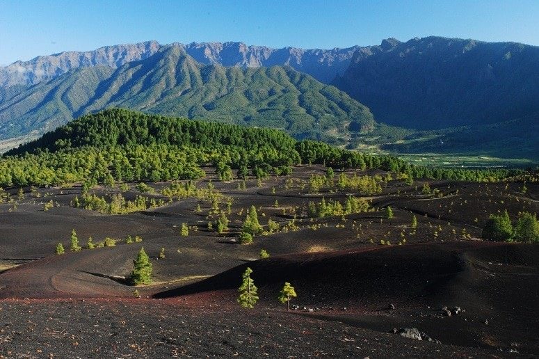 Vulkanlandschaft, Berge, La Palma