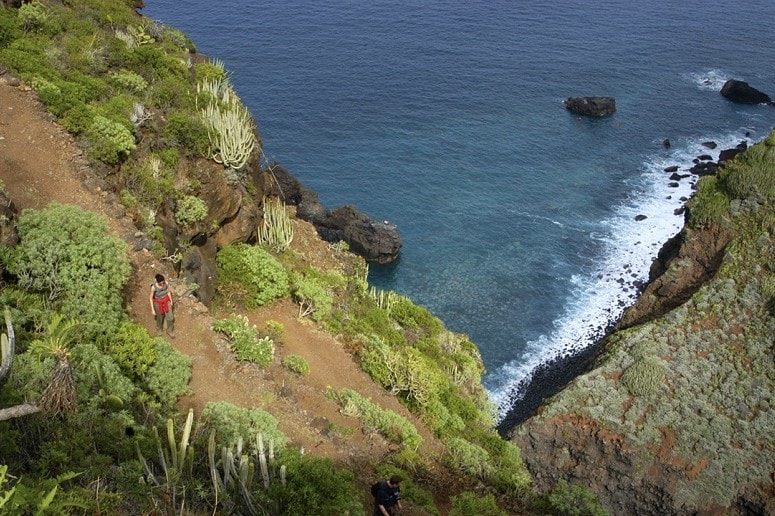 Caminata, Costa, Norte, La Palma