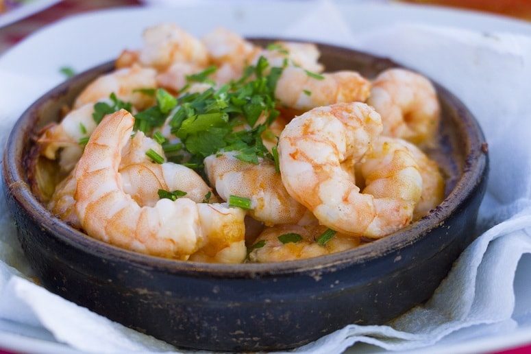 Gambas in Öl, La Palma