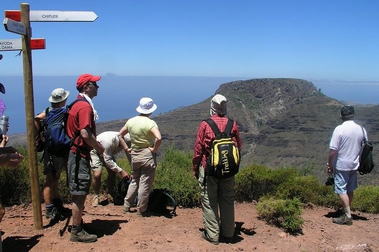 Caminata guiada, camino pastoral, La Gomera