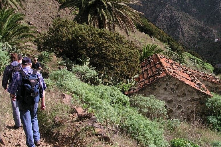 Senderismo en el noroeste, La Gomera